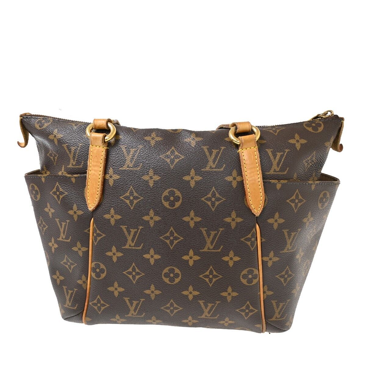 Louis Vuitton Totally Brown Canvas Tote Bag (Pre-Owned)