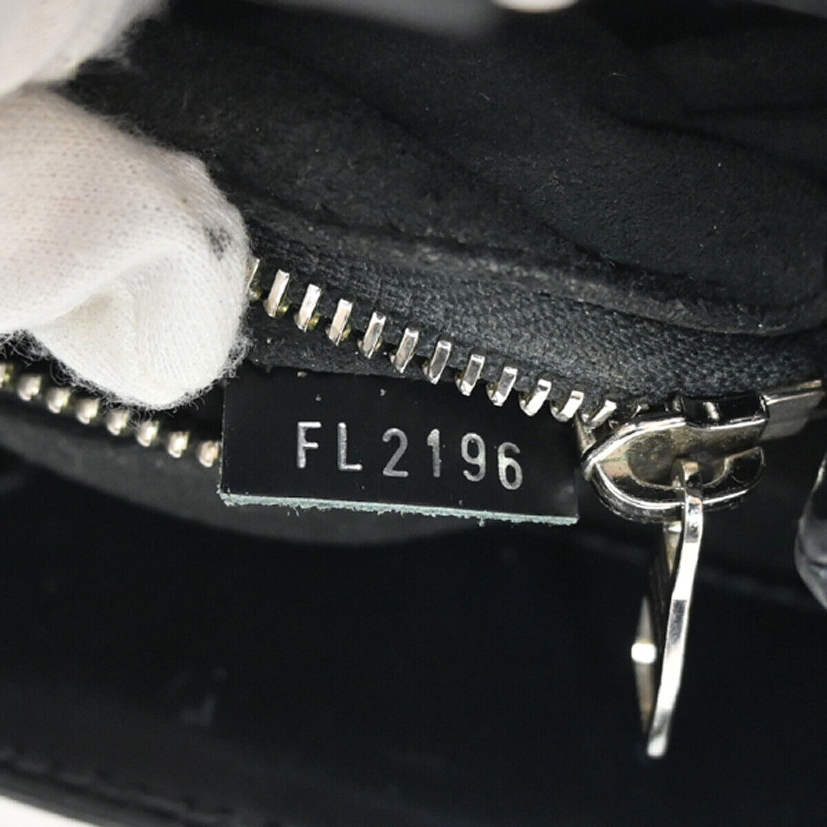 Louis Vuitton Kleber Black Silver Handbag (Pre-Owned)