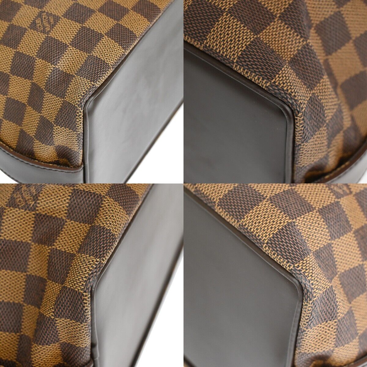 Louis Vuitton Chelsea Brown Canvas Shoulder Bag (Pre-Owned)