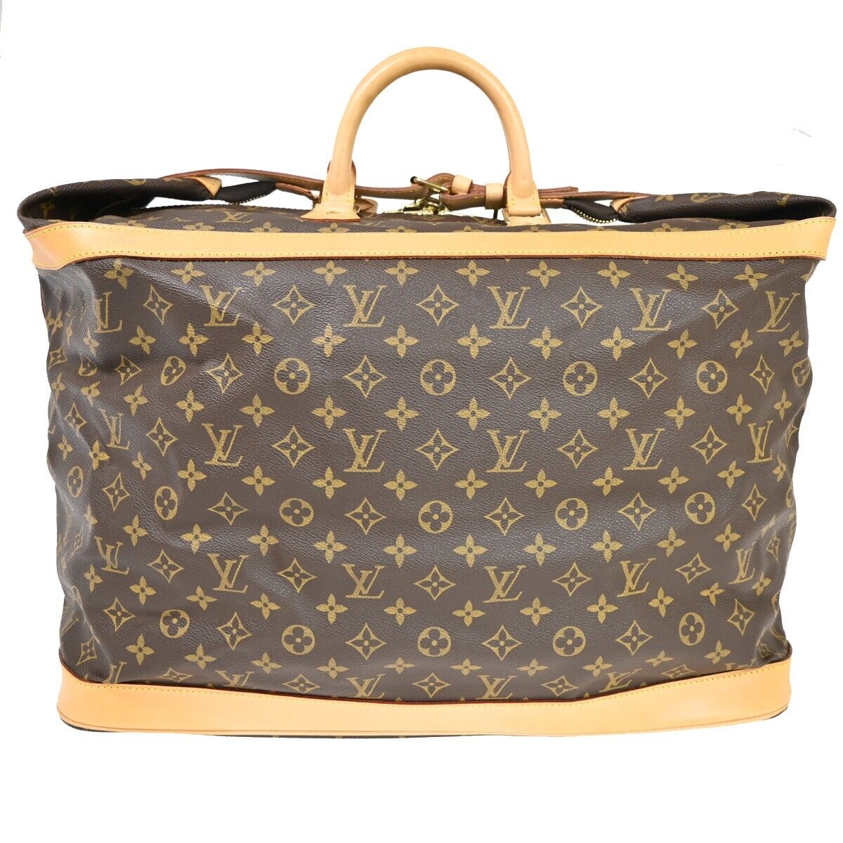 Louis Vuitton Cruiser Brown Canvas Travel Bag (Pre-Owned)