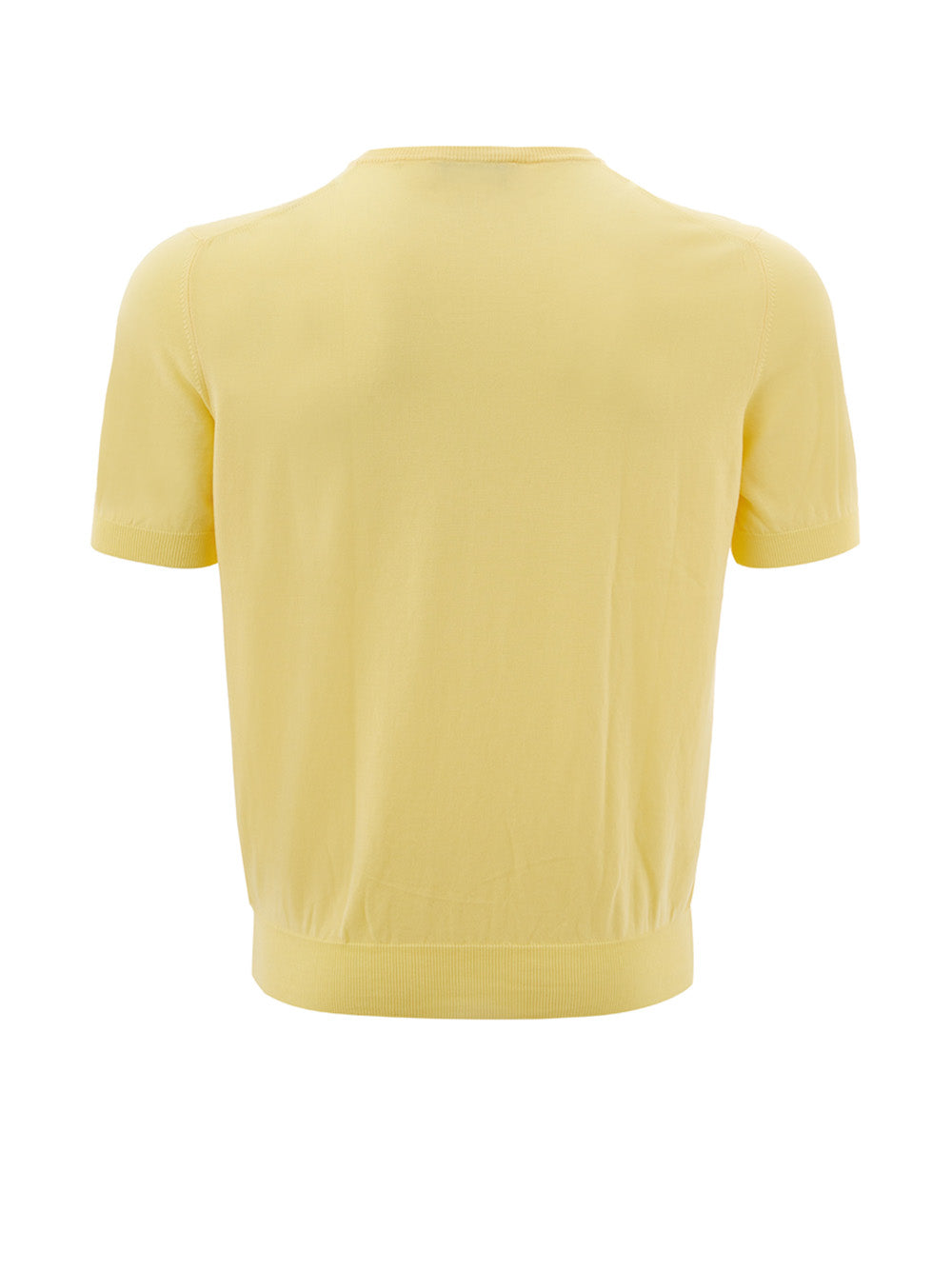 Gran Sasso Sunshine Yellow Cotton Men's T-Shirt