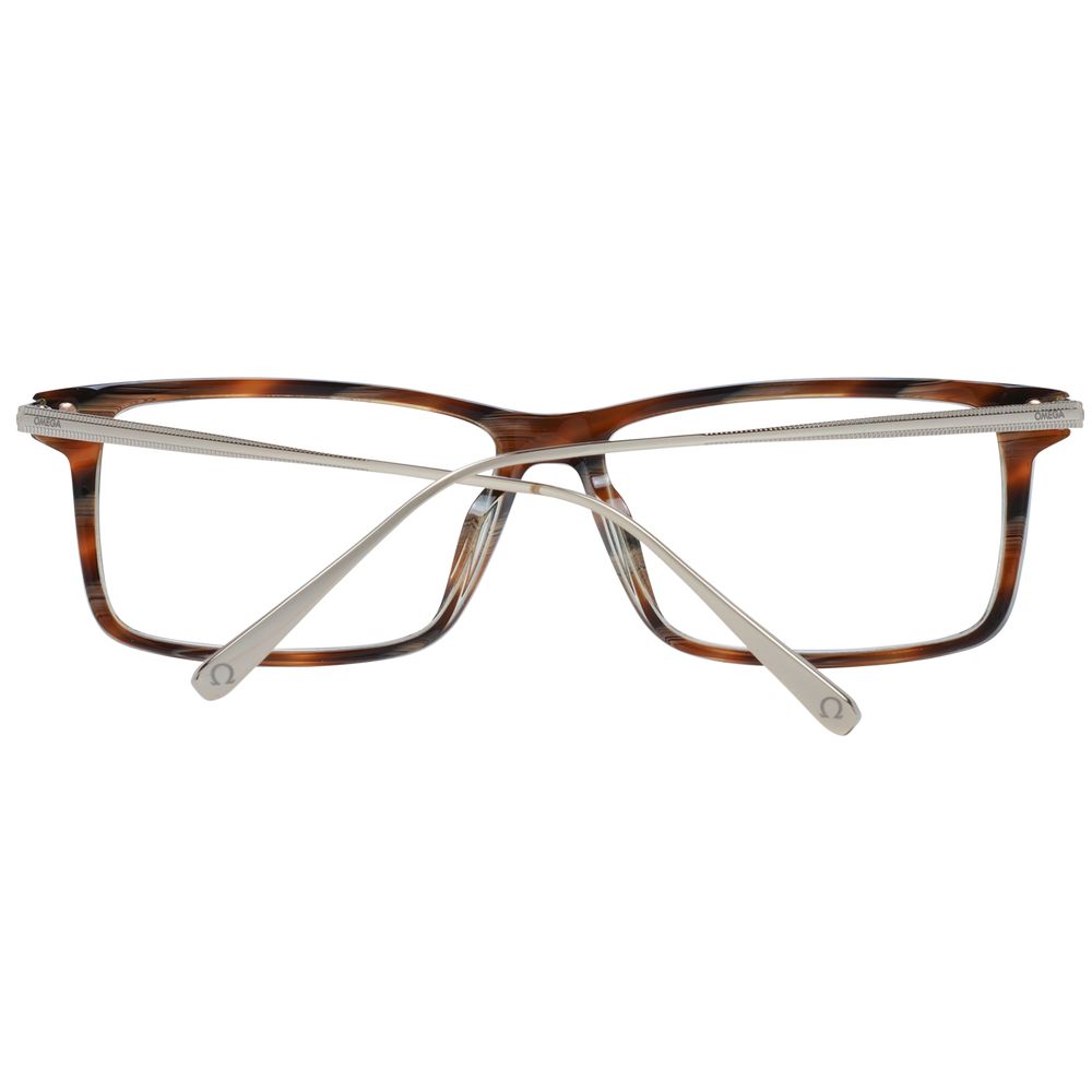 Omega Brown Men Optical Men's Frames