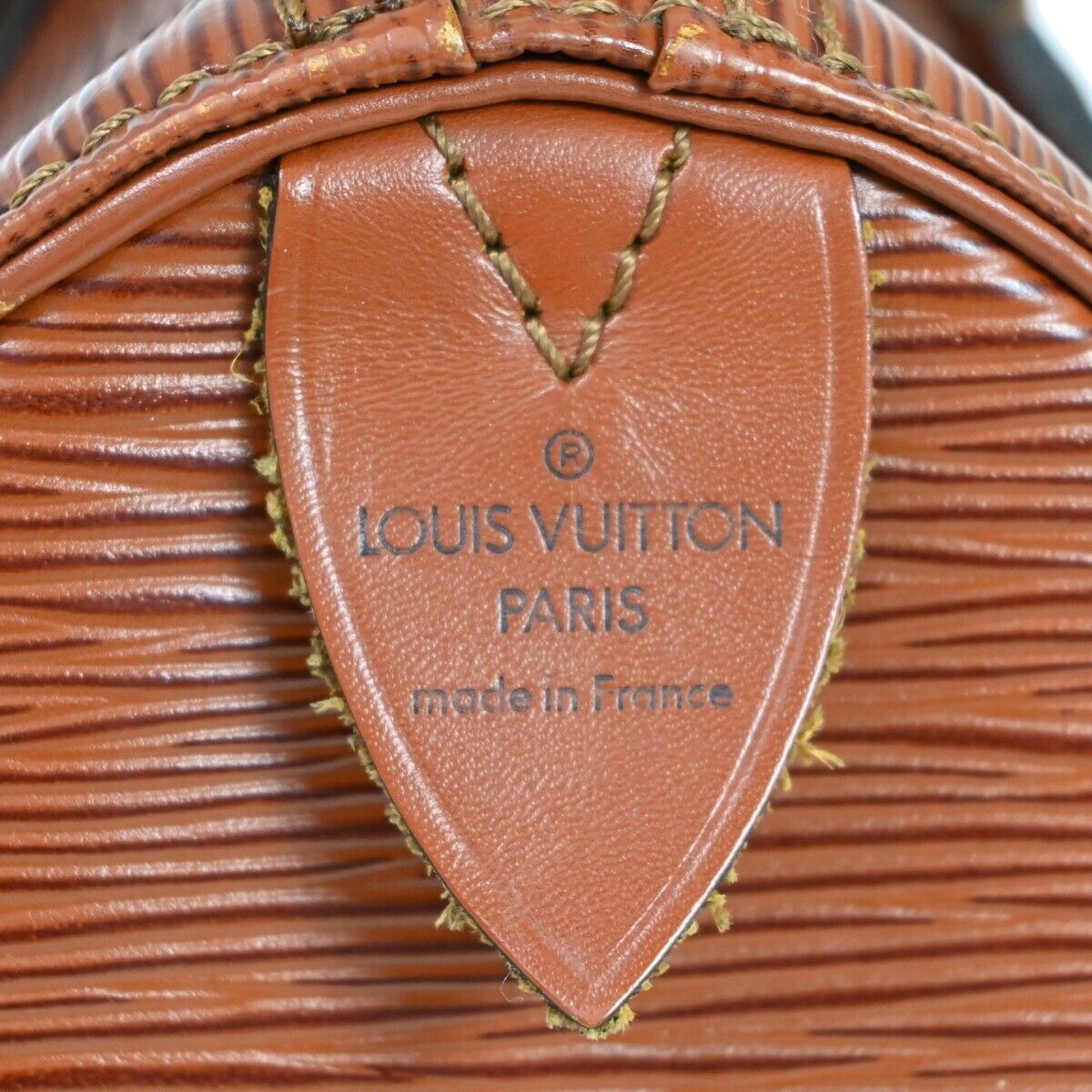 Louis Vuitton Speedy 25 Brown Leather Handbag (Pre-Owned)