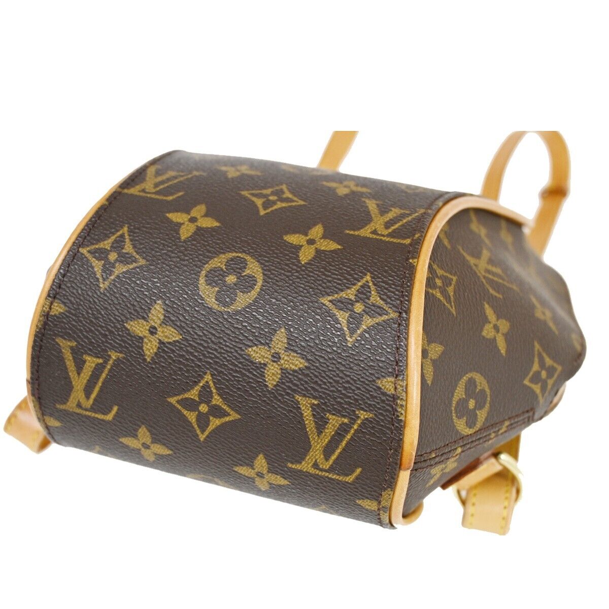 Louis Vuitton Ellipse Brown Canvas Backpack Bag (Pre-Owned)