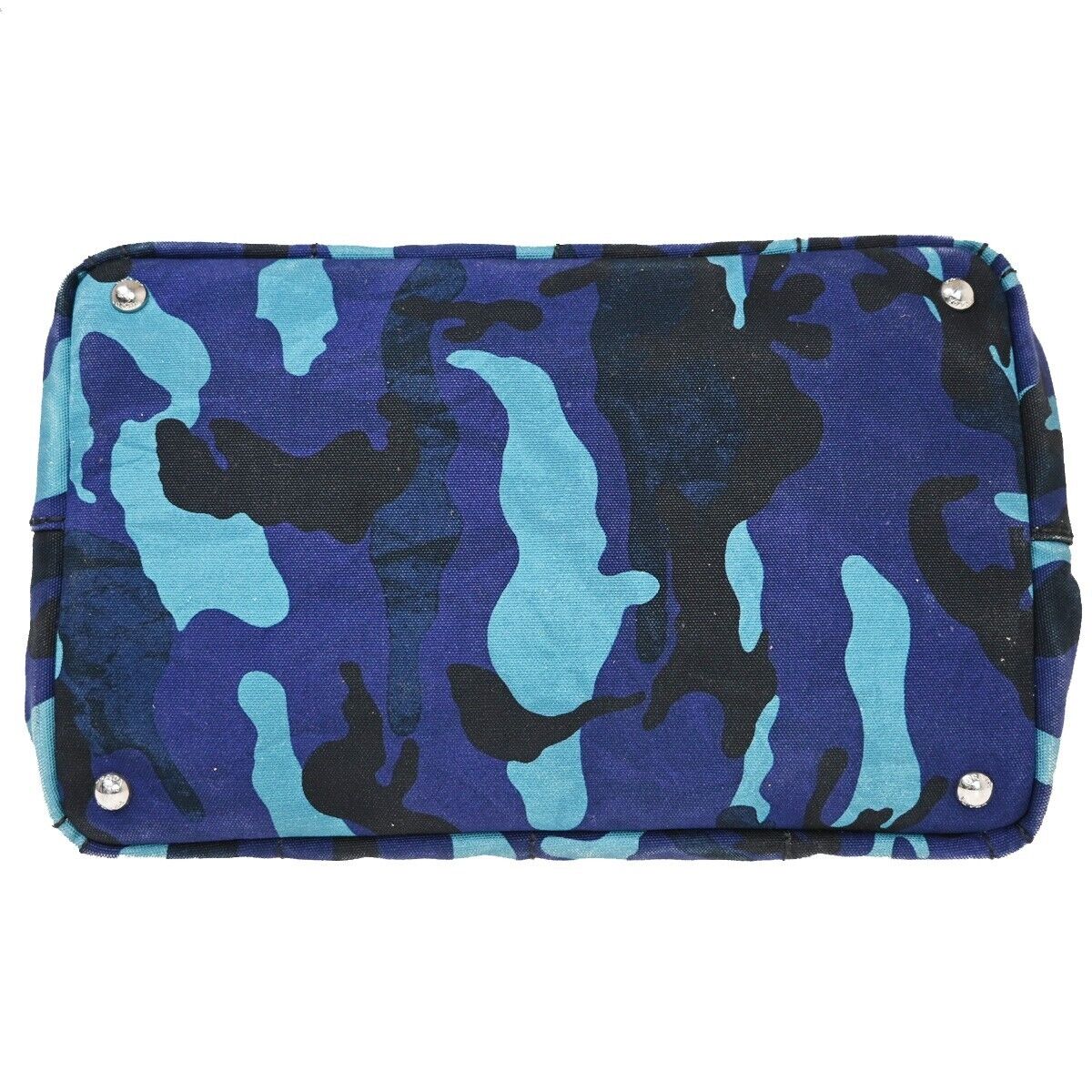 Prada Canapa Multicolour Canvas Handbag (Pre-Owned)