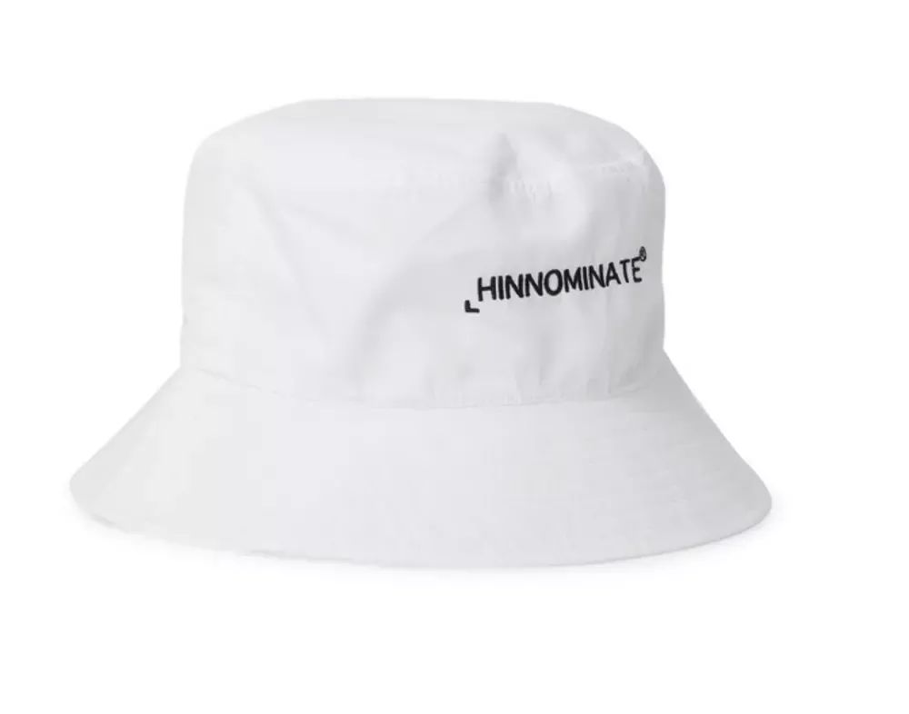 Hinnominate Elegant White Logo Hat - Casual Chic Women's Accessory