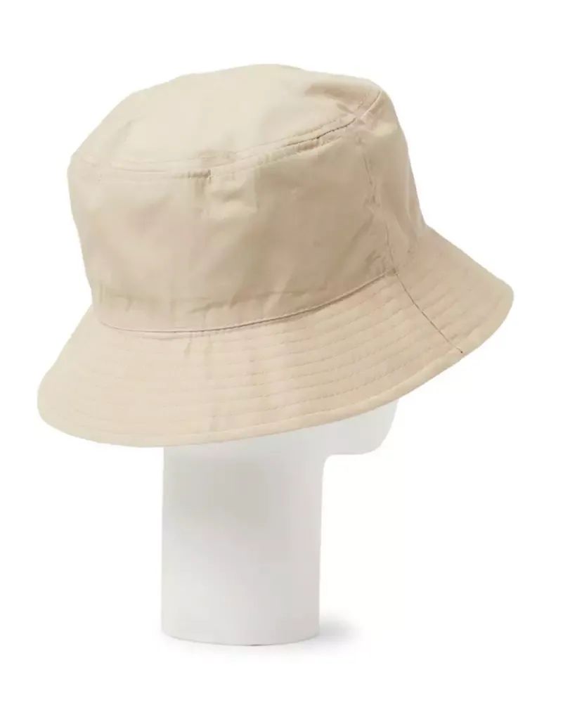 Hinnominate Beige Cotton Hat with Front Women's Logo