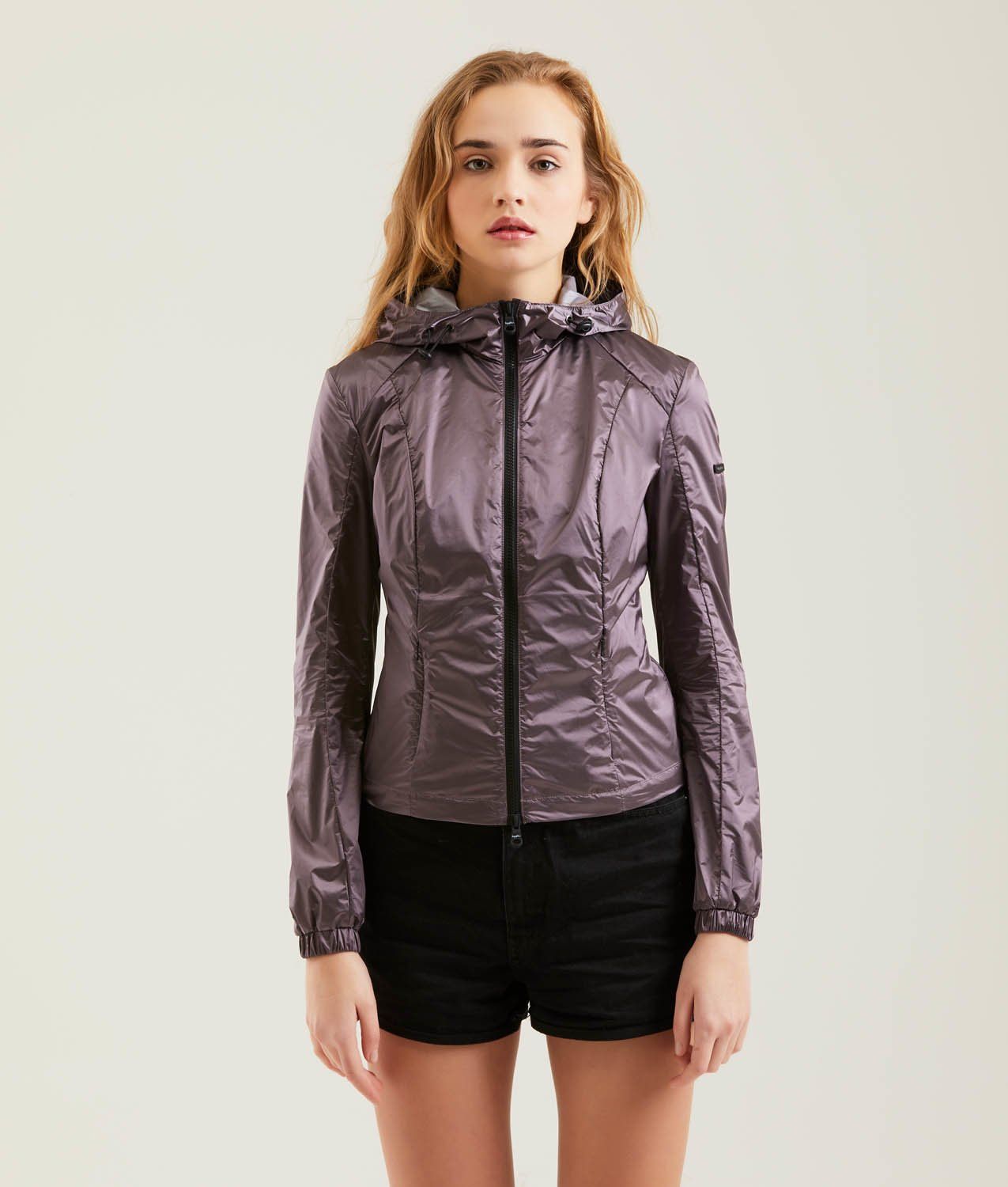 Refrigiwear Sleek Ultra-Light Metallic Nylon Women's Jacket